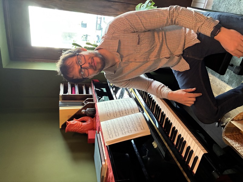 Christian, piano tutor