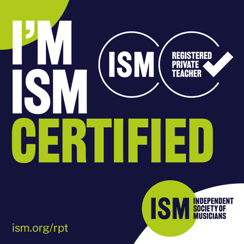 ISM Registered Private Teacher badge